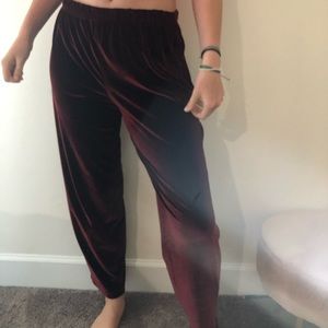 Pants - Purple velvet pants Pants - Purple velvet pants